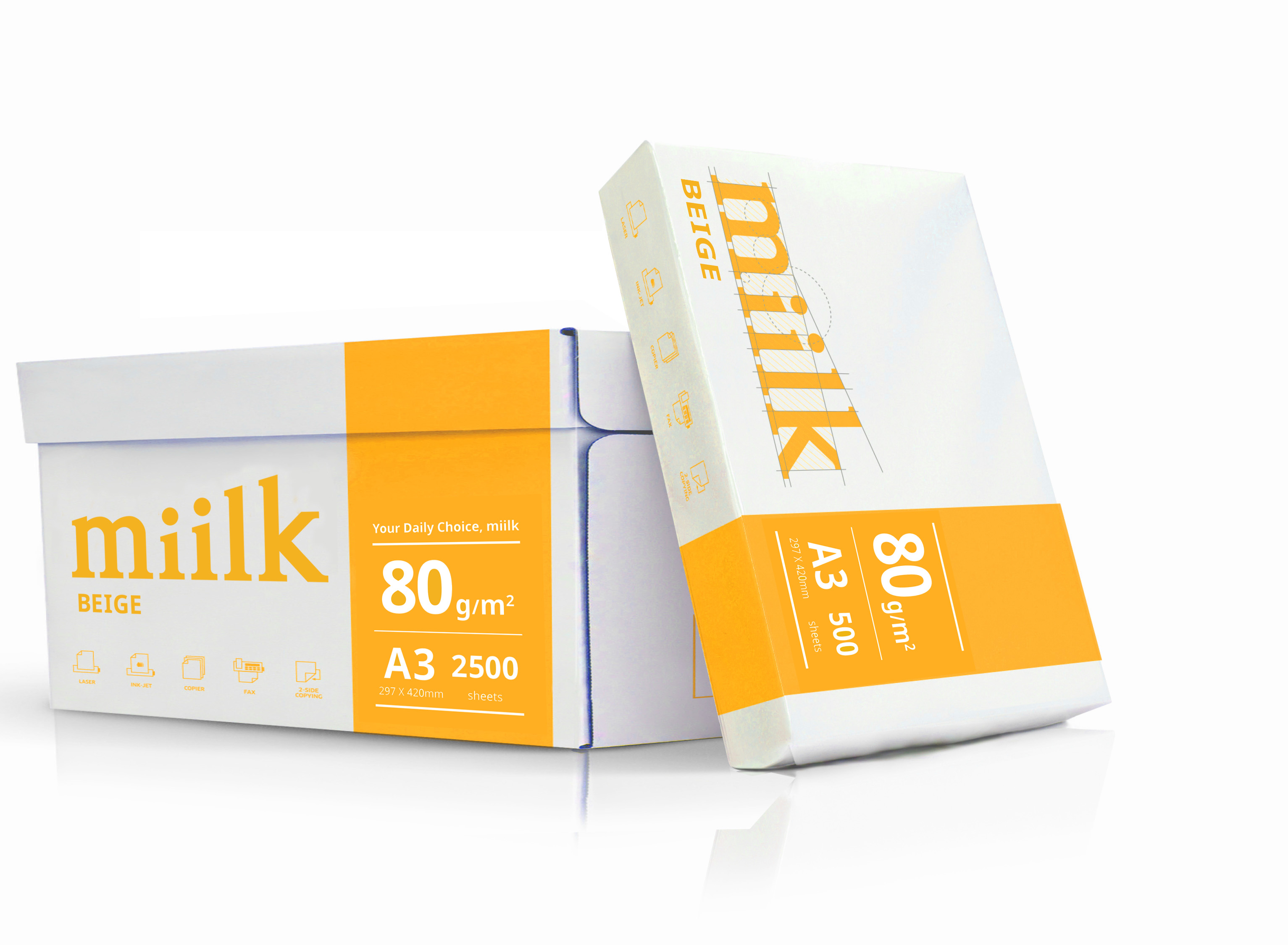 베이지 80g A3