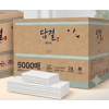 네모난 핸드타월 1박스 5000매 (100매 x 50밴드)