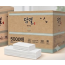 네모난 핸드타월 1박스 5000매 (100매 x 50밴드)
